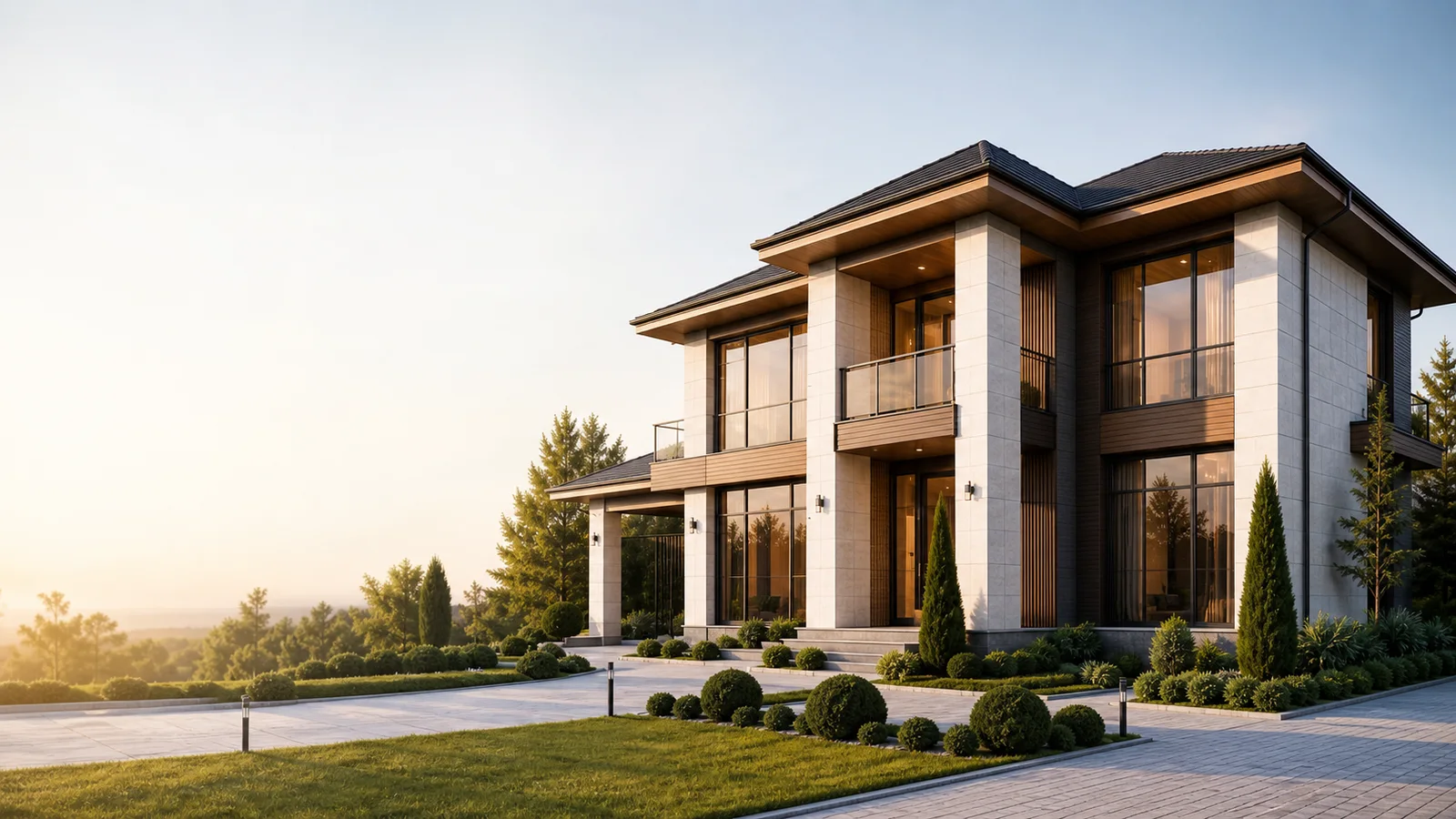 Современный частный дом Design Grozny